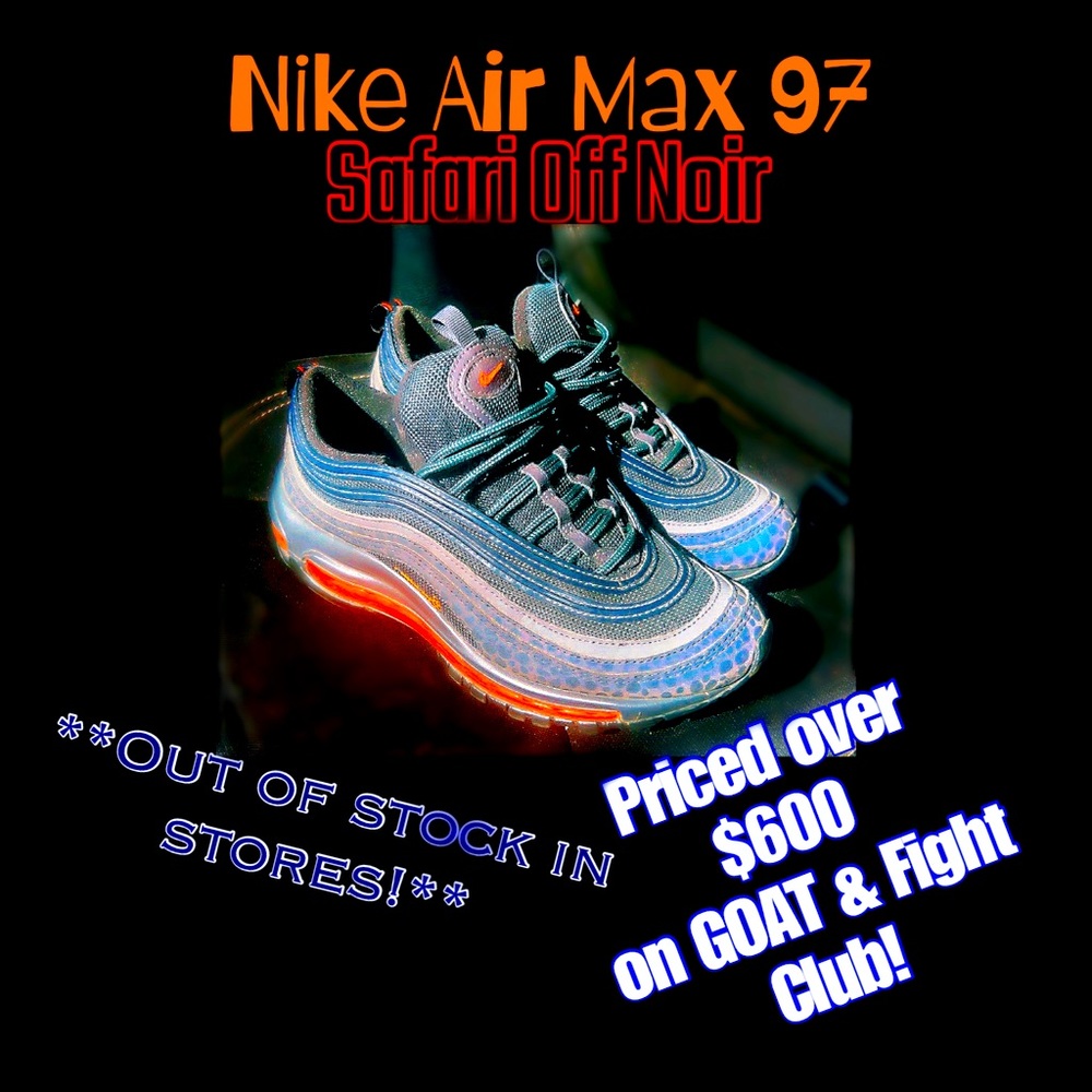 Nike Air Max 97 Safari Off Noir